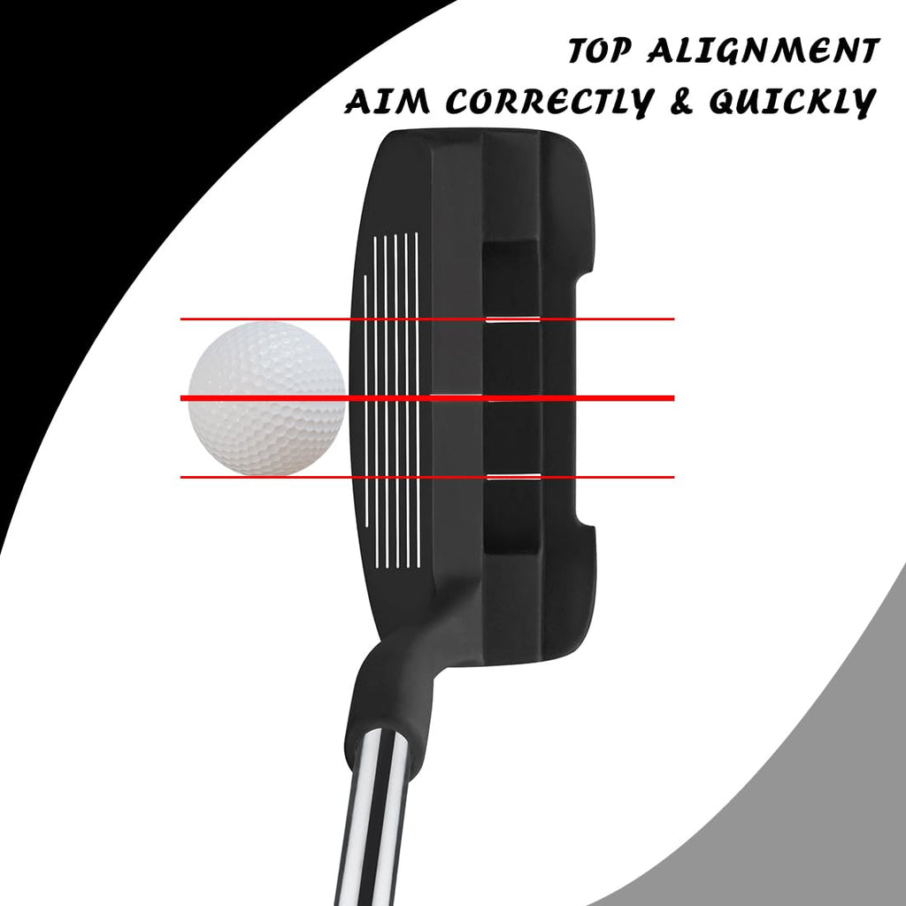 MAZEL Golf Chipper Club - 36 Degree Black Wedge for Men and Women