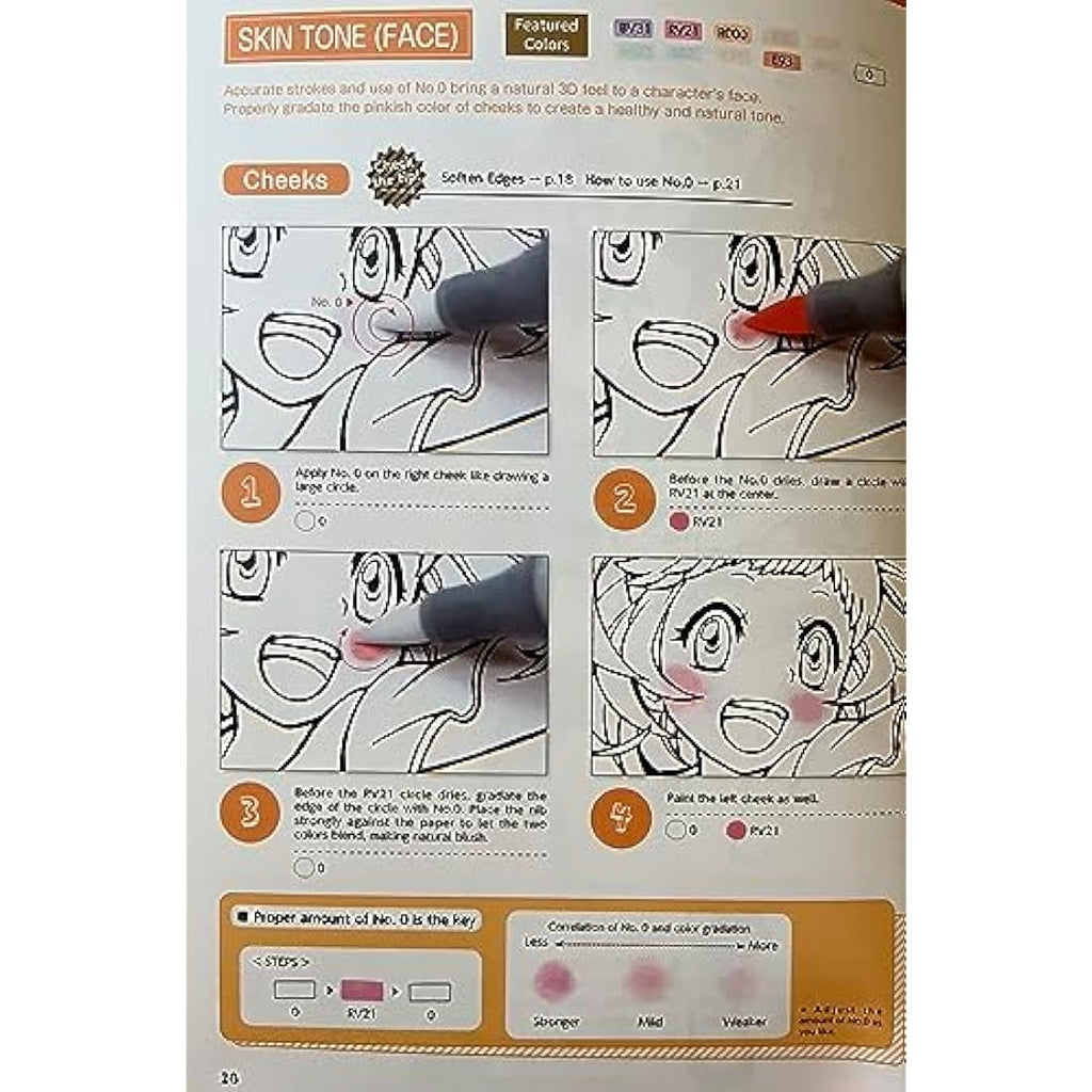 Copic Ciao 12-Piece Graphic Marker Set with Official Guide Book