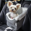 Petsfit Center Console Dog Car Seat – Small Pet Booster with Safety Hooks