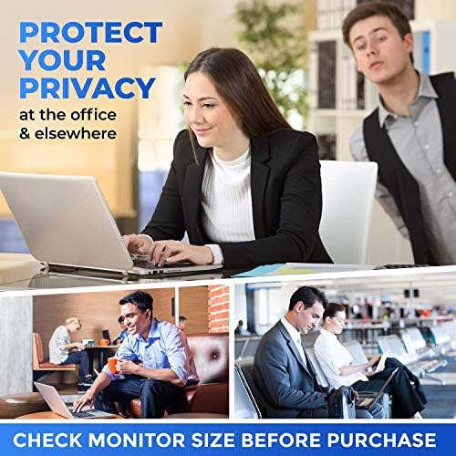 PaceBid 13.3 Inch Privacy Screen Filter | 16:9 Anti-Glare Laptop Film
