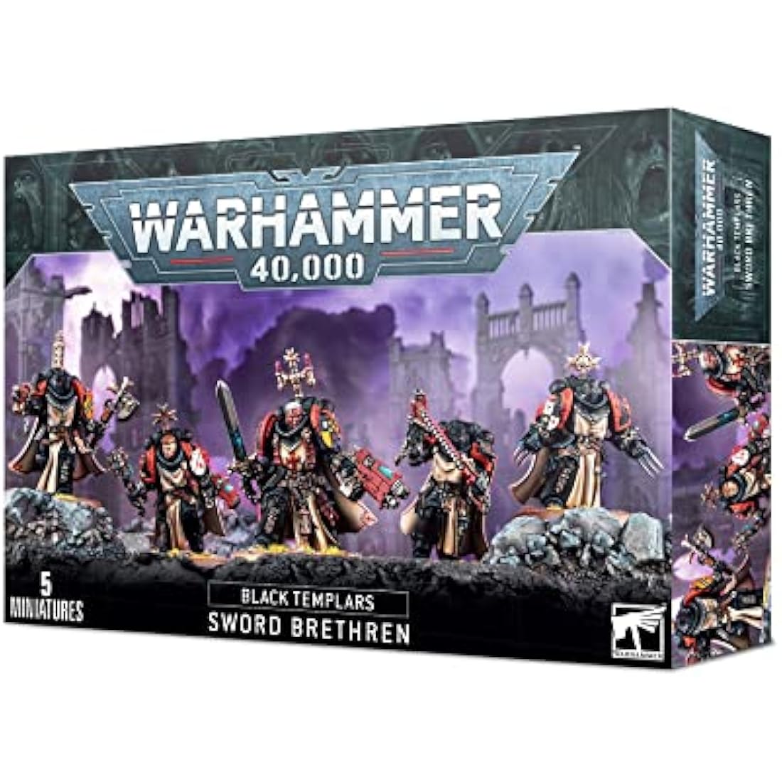 Warhammer 40,000 Black Templars: Sword Brethren Miniatures Set