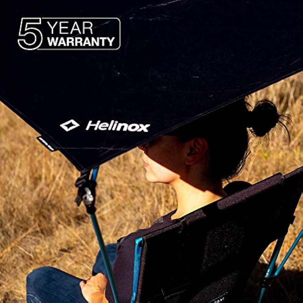 Helinox Personal Shade – SPF 50+ Ultralight Chair Canopy, Black
