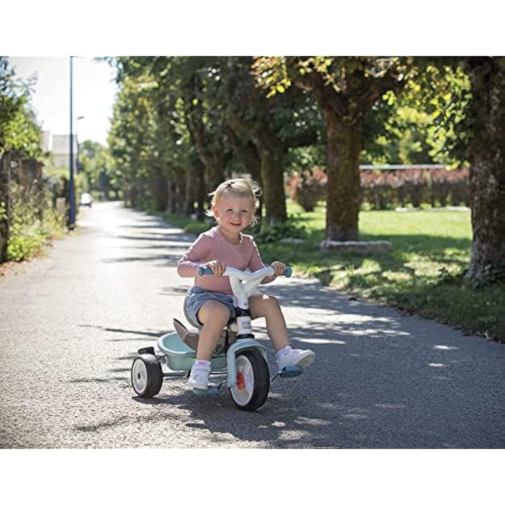 Smoby Baby Balade Blue Childrens Tricycle with Parental Steering