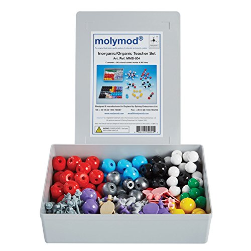 Molymod Inorganic & Organic Molecular Model Teacher Set - 108 Atom Parts