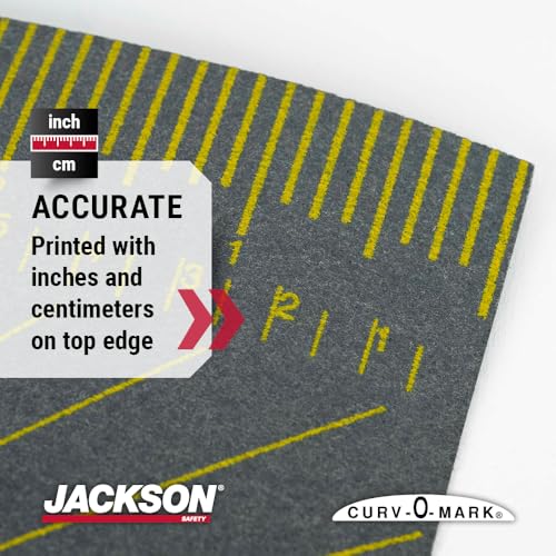 Jackson Safety Curv-O-Mark Extra-Large Pipe Layout Tool | 9' Heat Resistant