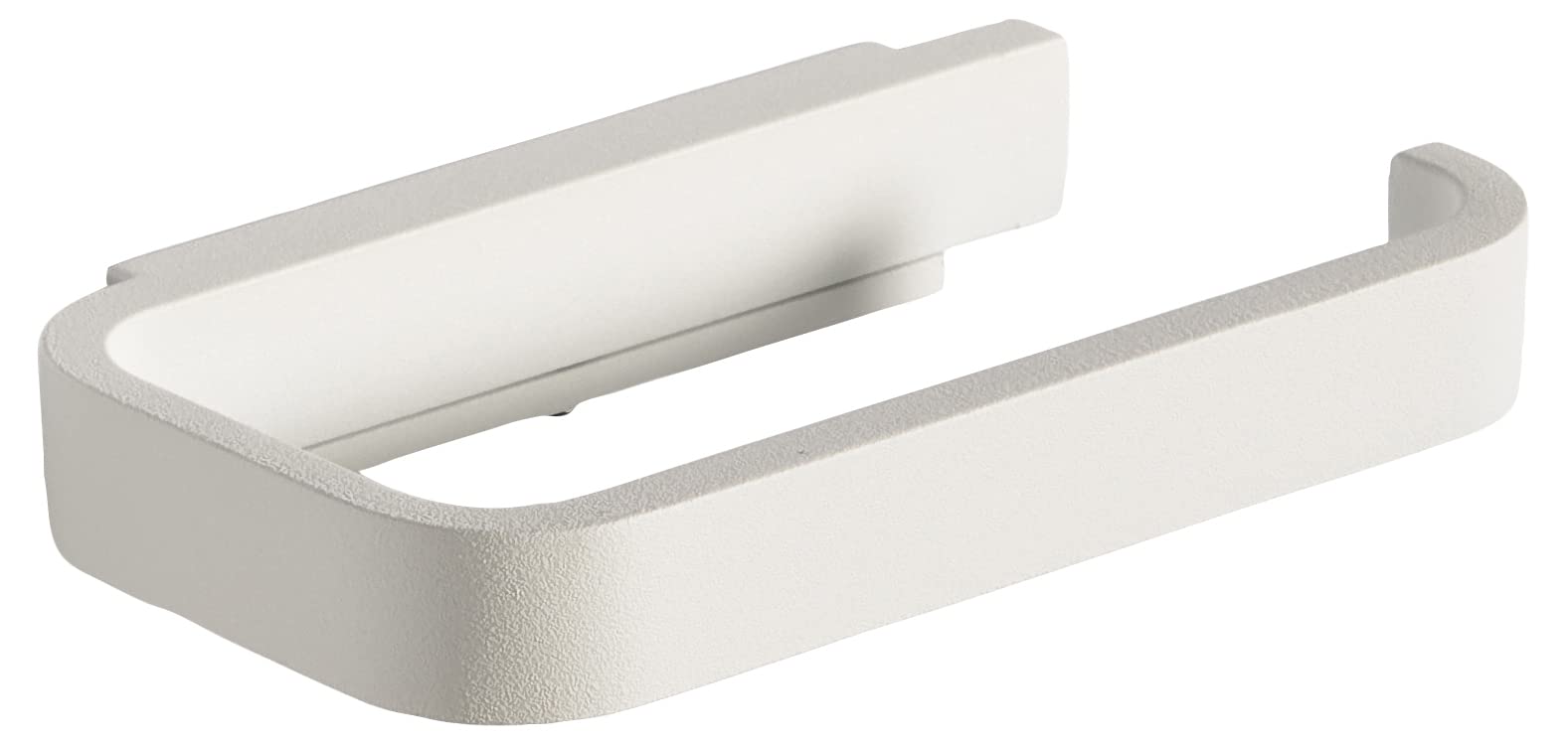 Zone Denmark Rim Toilet Paper Holder – Minimalist White Bathroom Decor
