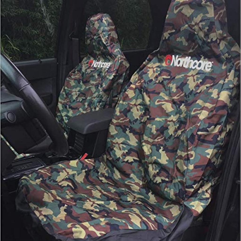 Northcore Camo Waterproof Car Seat Cover – Durable Van Seat Protector