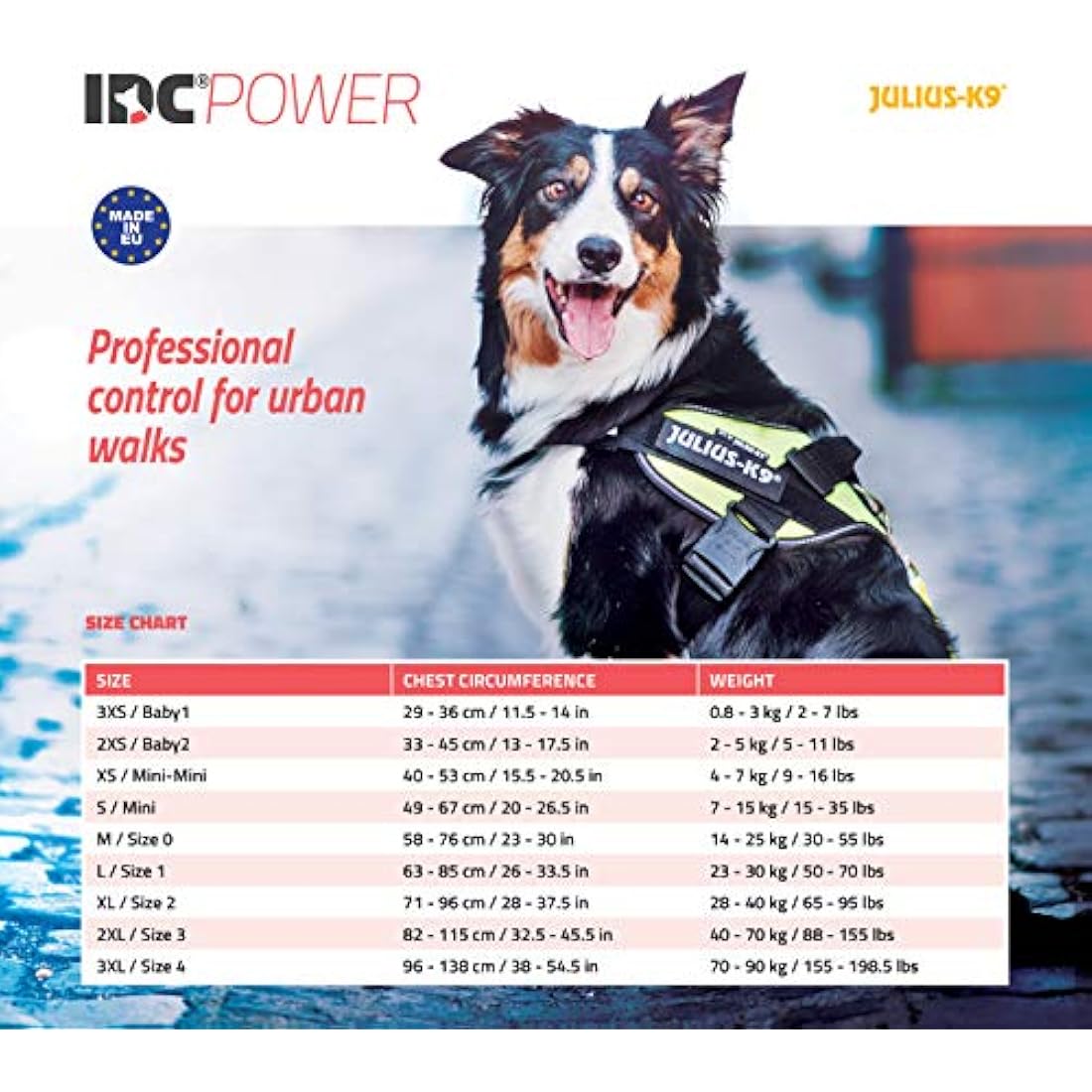 IDC Powerharness Dog Harness by Jolof Store - Dark Pink, Size 2XL/3