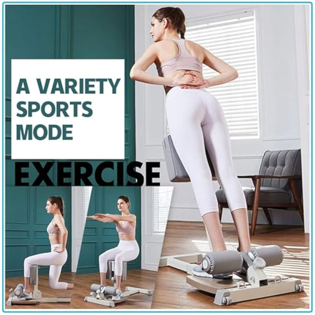 Leikefitness Sissy Squat Bench – Foldable Multi-Function Home Gym Station