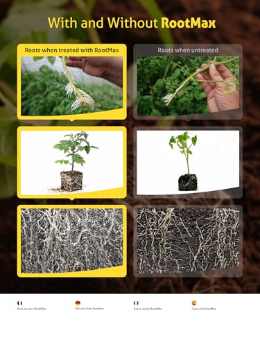RootMax Mycorrhizal Fungi Rooting Powder - Organic Inoculant (500g)