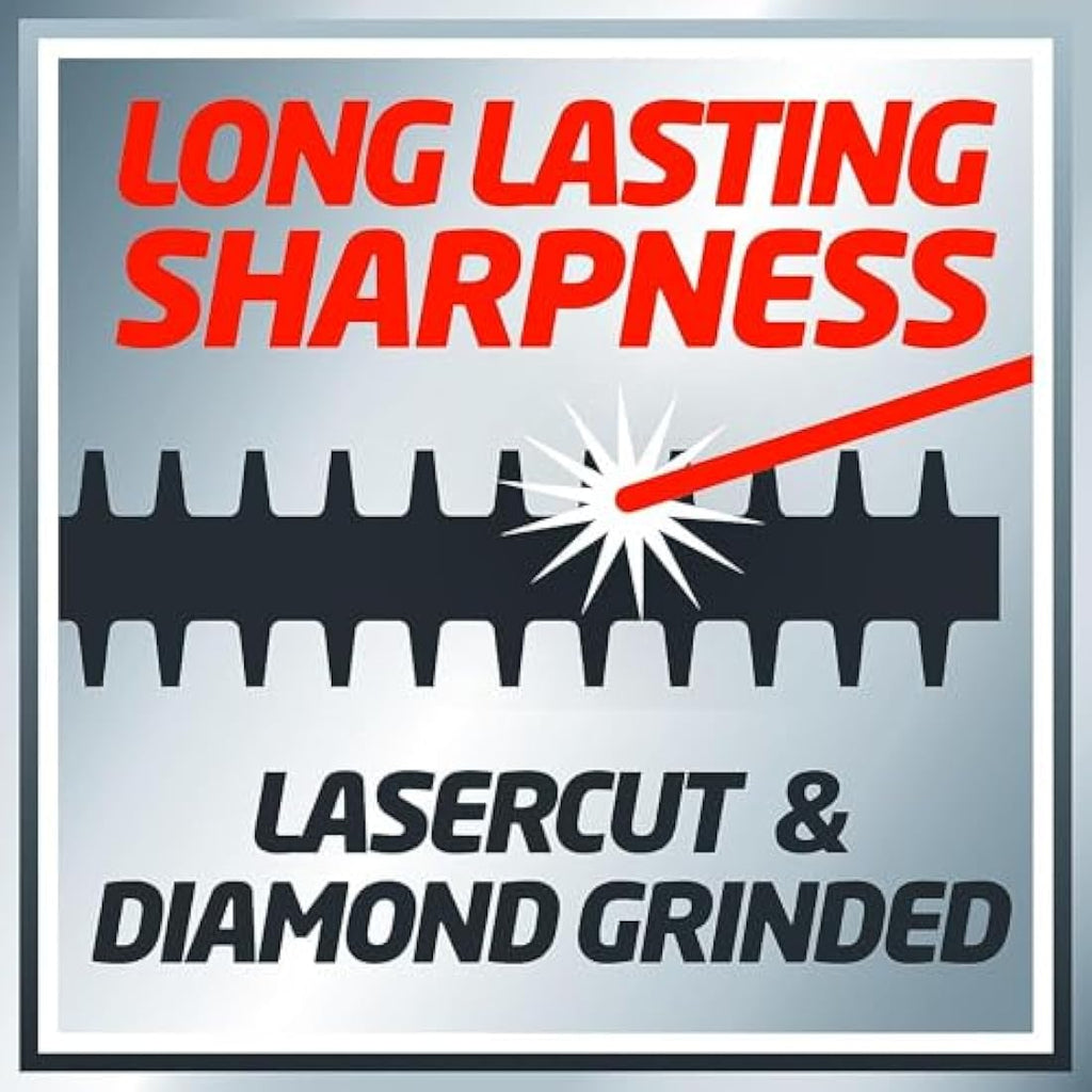 Einhell GH-EH 4245 Electric Hedge Trimmer – 45cm Diamond Steel Blades