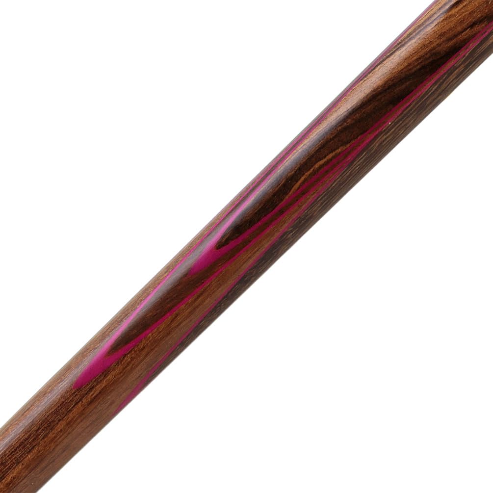 CUESOUL 57 Inch Walnut 3/4 Snooker Cue - 18oz Ash Wood with Extension