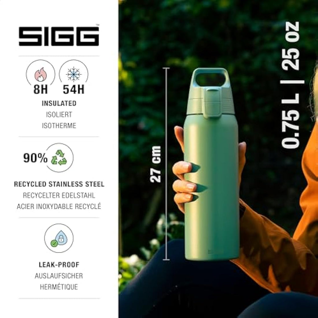 SIGG Shield Therm One Insulated Stainless Steel Water Bottle – 0.5L-1L