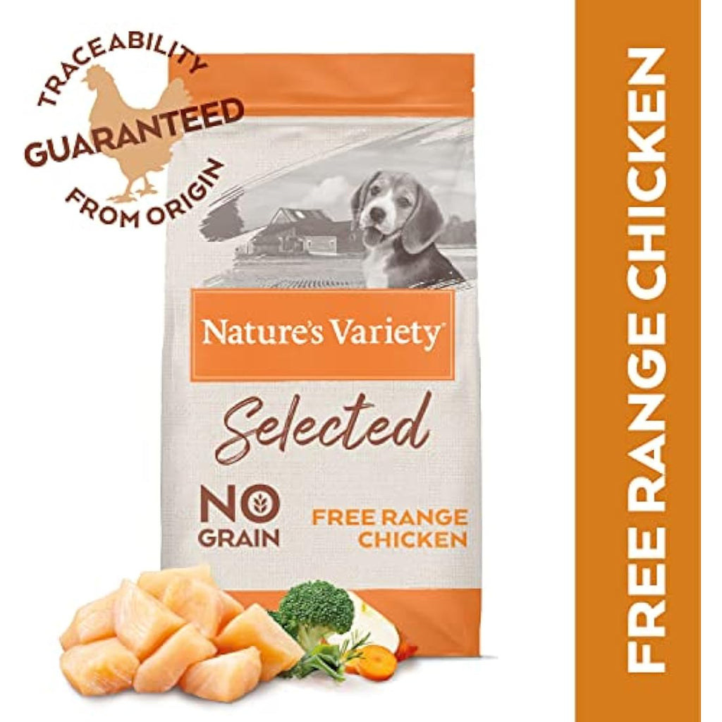 Nature's Variety Selected Junior Dry Dog Food - Free Range Chicken 10kg