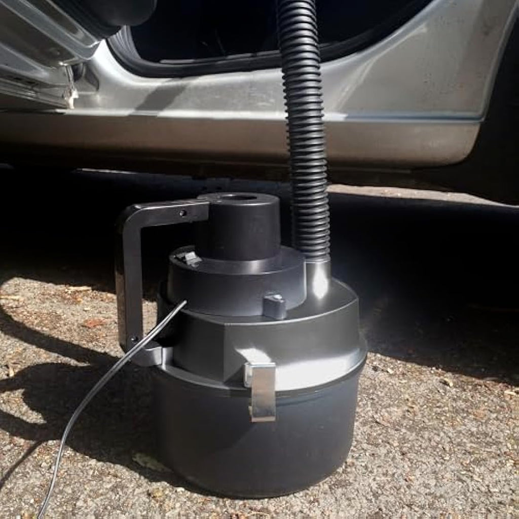 Sakura SS5311 120W Car Vacuum Cleaner & Inflator | Wet and Dry 12V