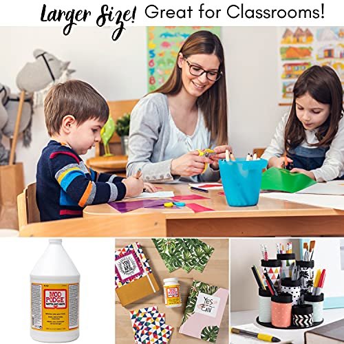 Mod Podge Matte Sealer, Glue and Finish – 3.78L Bottle Decoupage Glue