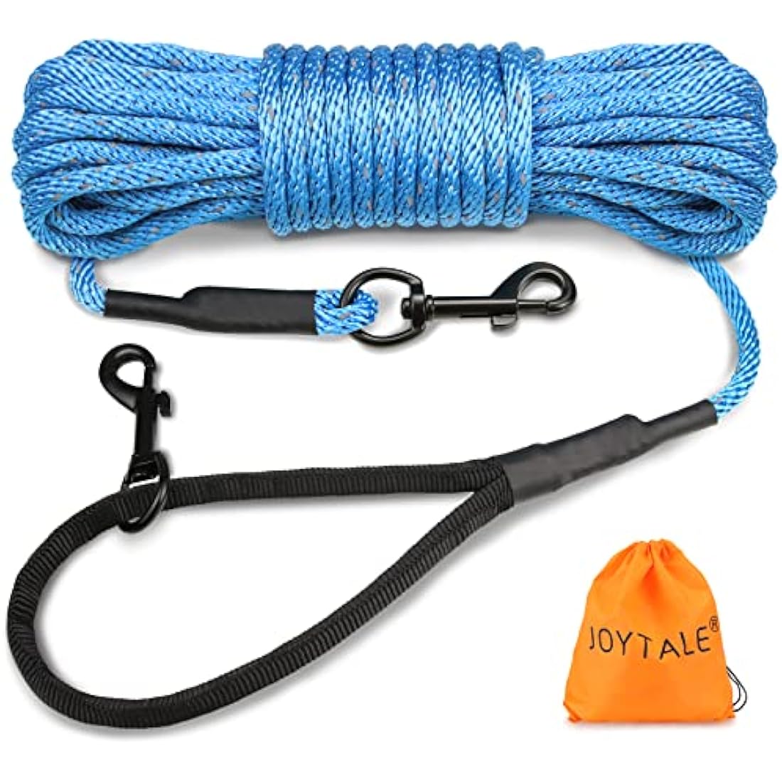 Long Dog Training Lead – 10M Reflective Nylon Puppy Leash