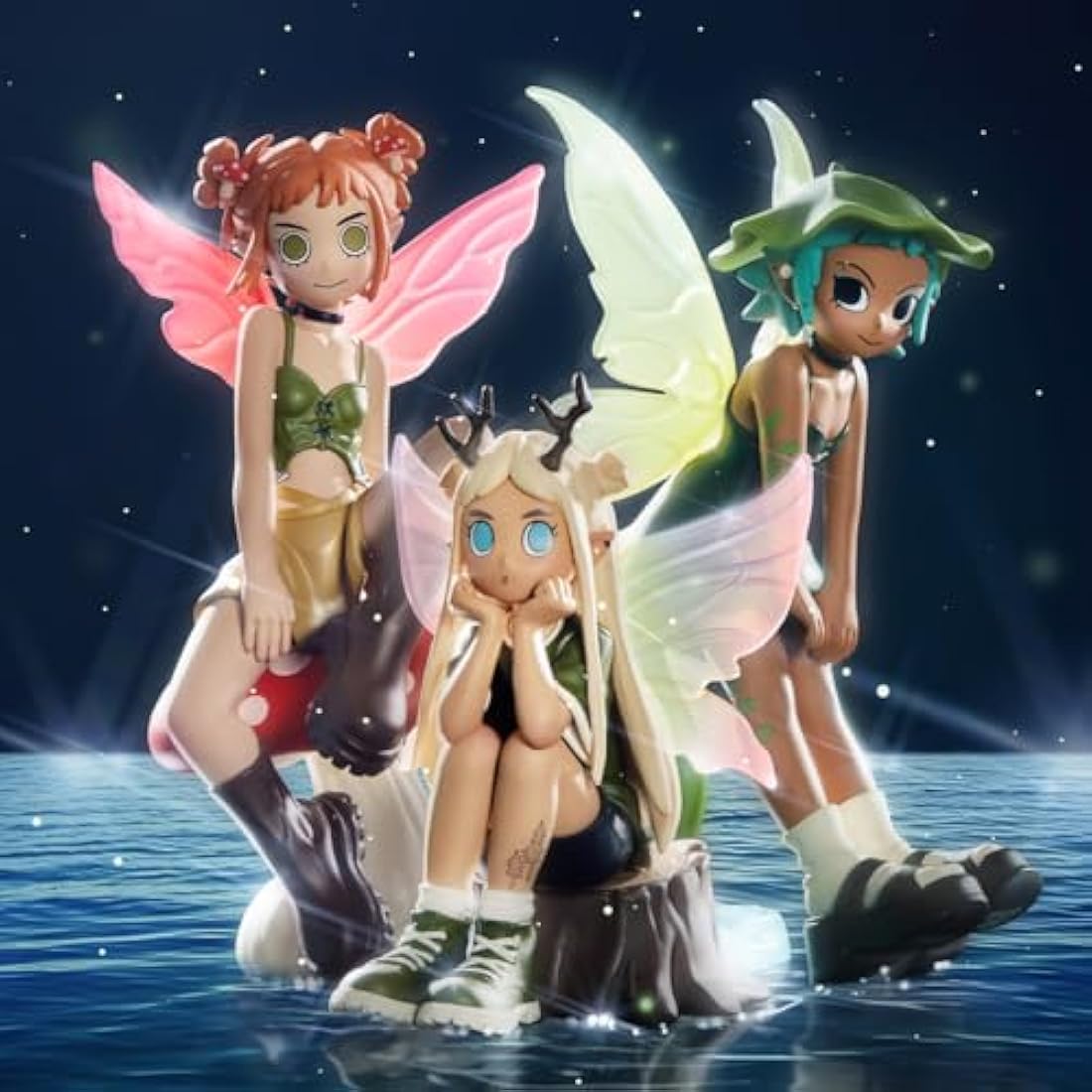 POP MART Peach Riot Punk Fairy Series Blind Box Figures - 12 Piece Set