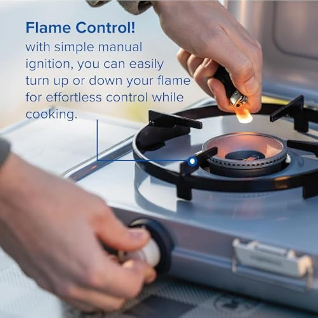 Campingaz Camping Kitchen 2 | 2-Burner Portable Gas Stove | 4000W