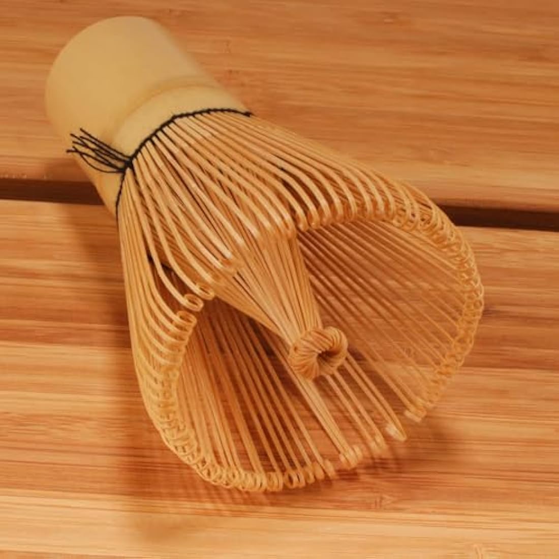 BambooMN Matcha Bowl Set - Handmade Ceramic Tea Whisk & Spoon, Green