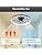 LMiSQ 49cm Reversible Flush Mount Ceiling Fan with Light and Remote