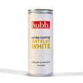 hubb Nitro Cold Brew Oat Flat White – 12 x 250ml Cans – Vegan Coffee