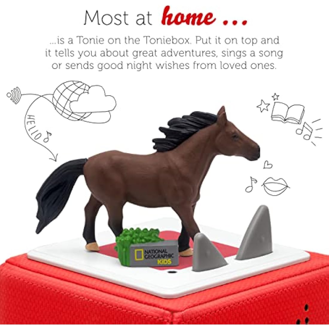 Tonies National Geographic Horse Audio Character - Kids Audiobook