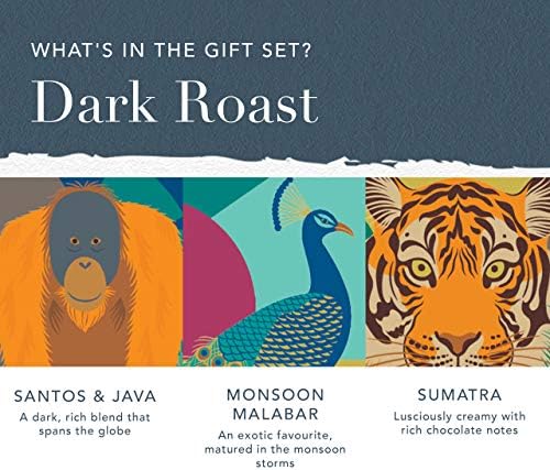 Whittard of Chelsea Coffees of the World Gift Set | 9 Ground Coffee Sampler
