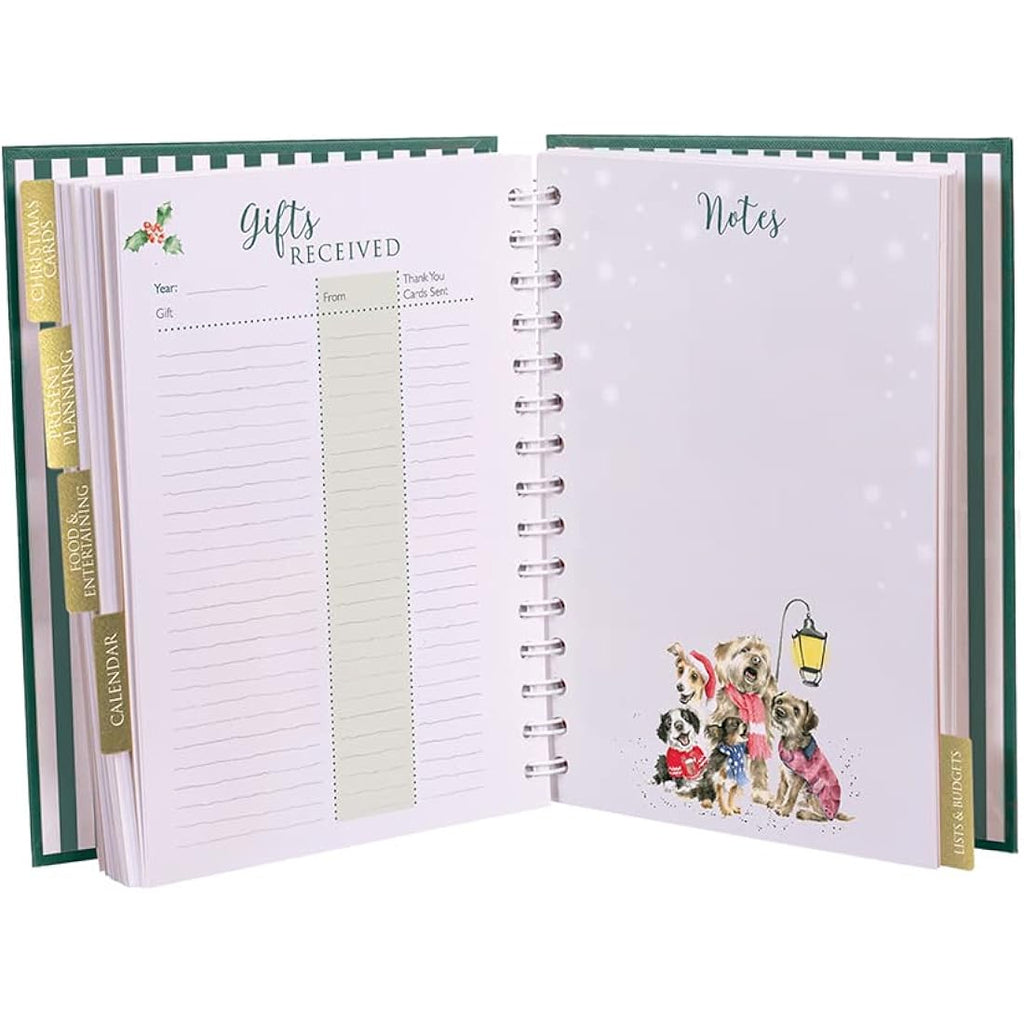 Wrendale Designs Rockin’ Robin Christmas Planner - Holiday Organizer
