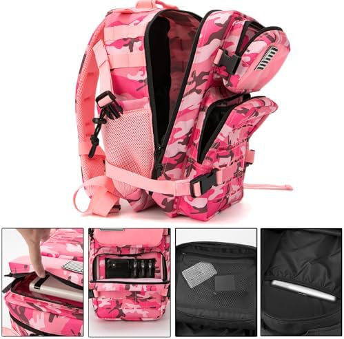 Military Tactical Backpack – Molle Hiking Rucksack 45L