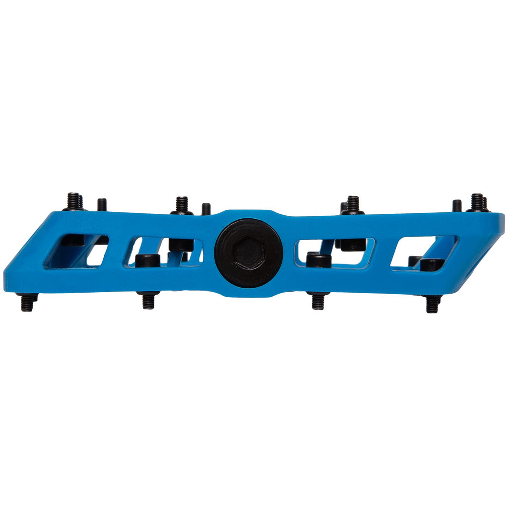 TAG Metals T3 Nylon MTB Platform Pedals – Lightweight Blue 9/16"
