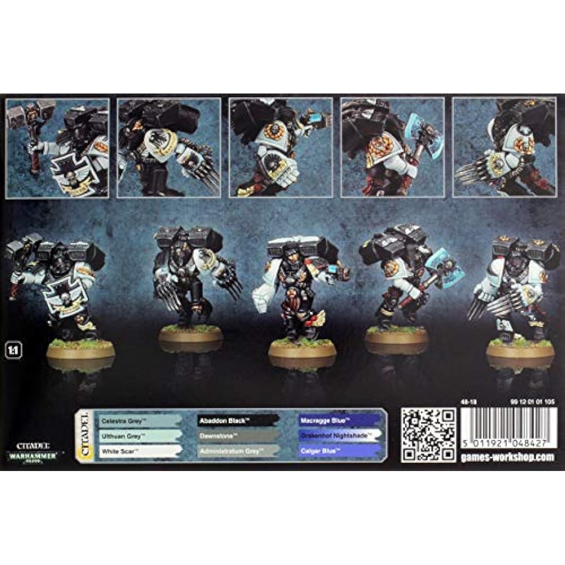 Warhammer 40k Space Marines Vanguard Veteran Squad - 5 Plastic Miniatures