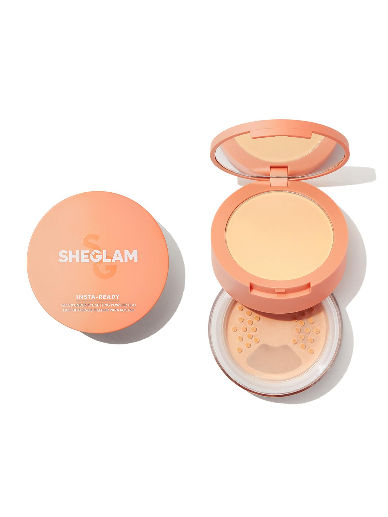 SHEGLAM Insta-Ready Face & Under Eye Setting Powder – Toasted Almond