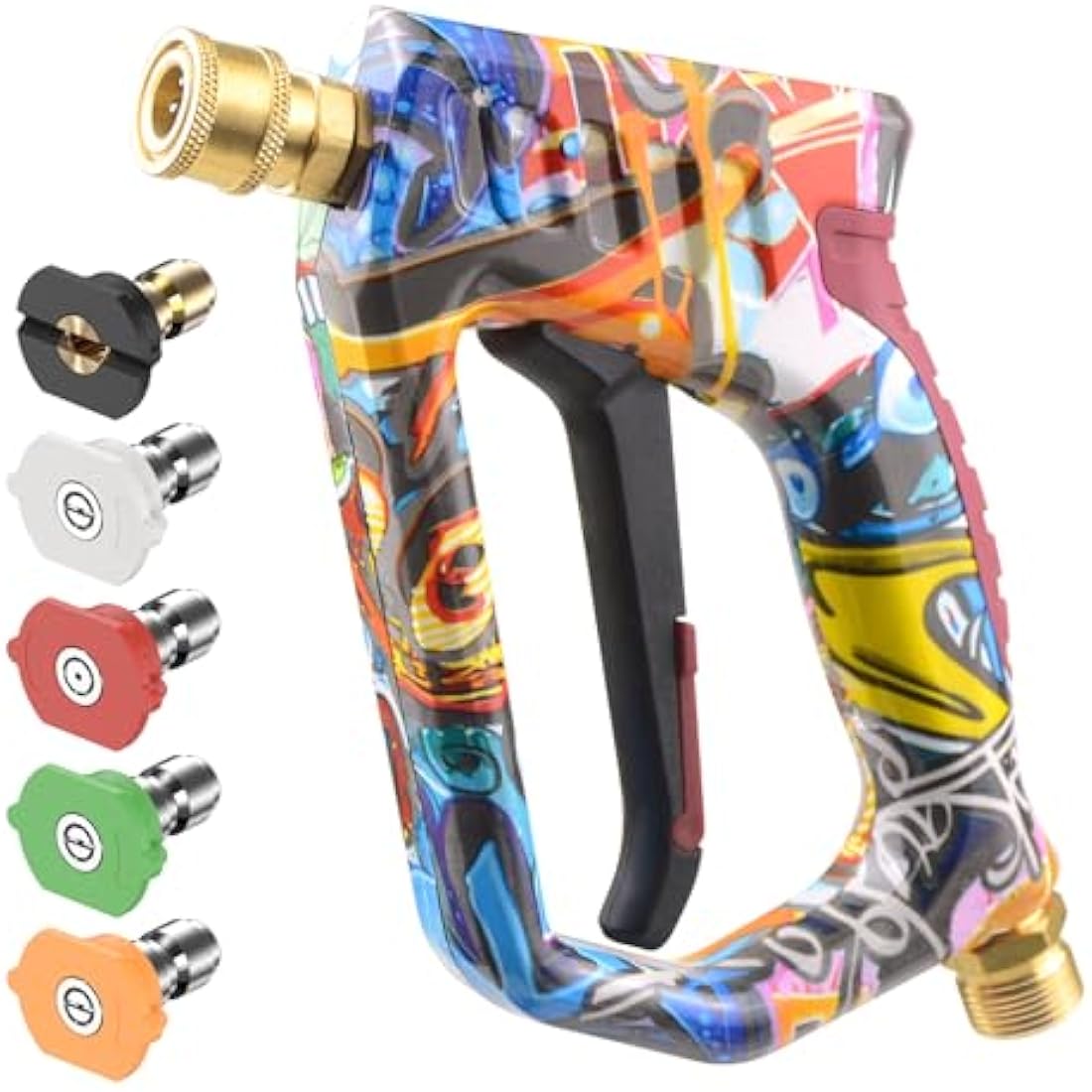 OHAYORI Pressure Washer Gun – 4000PSI Heavy-Duty Trigger Gun with Nozzles