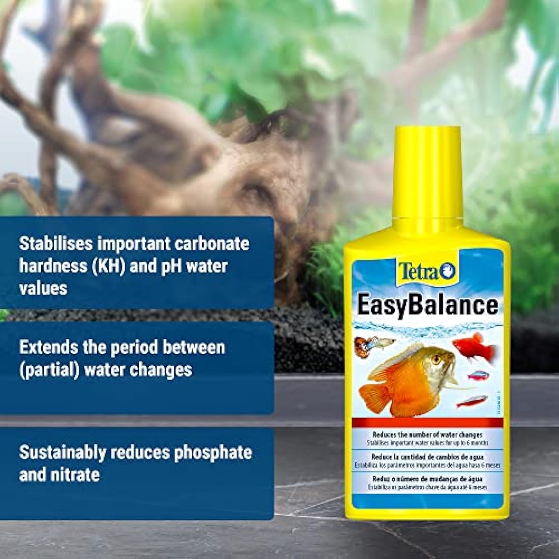 Tetra EasyBalance Water Stabilizer and Conditioner for Aquariums, 500 ml