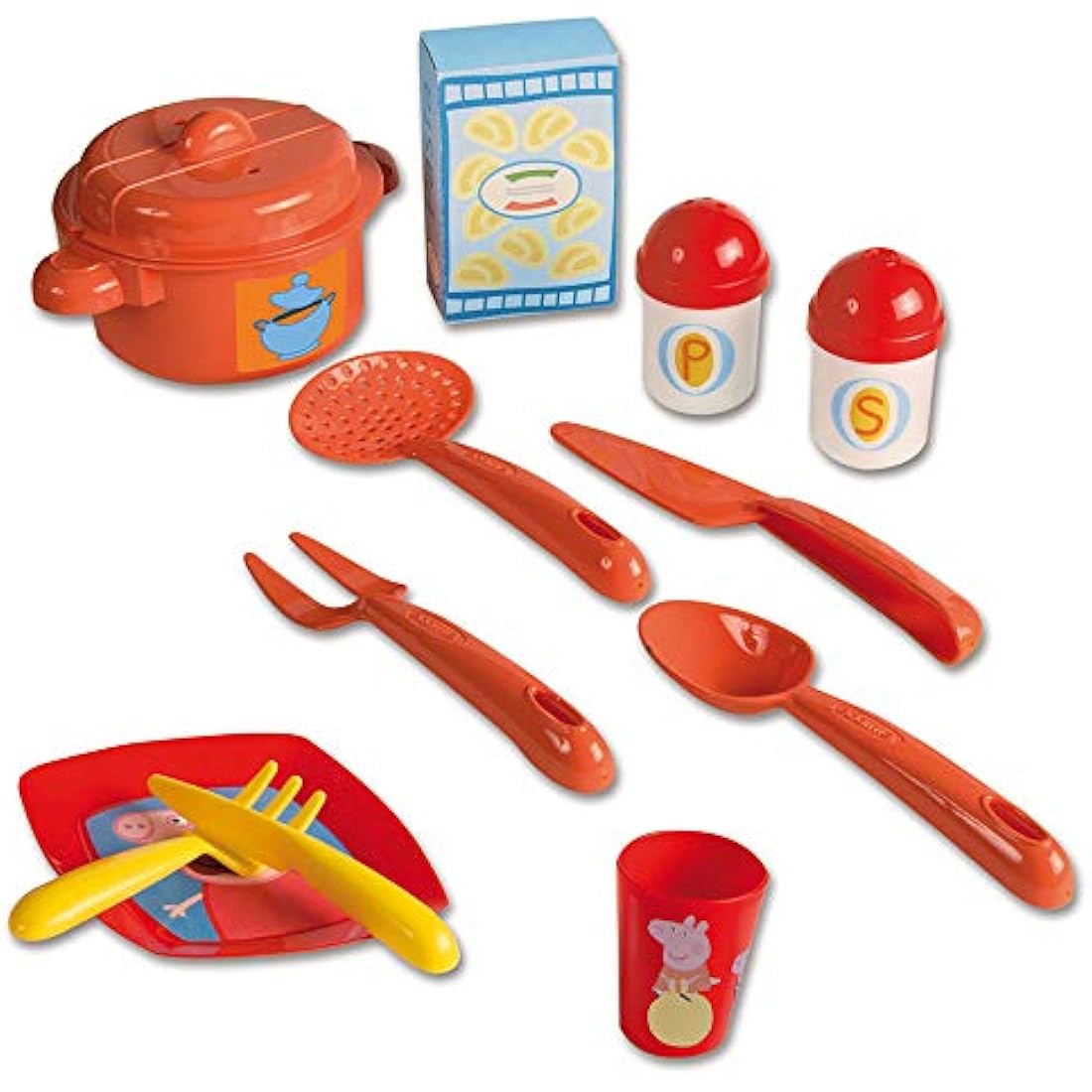 Smoby Peppa Pig Mi Cocina de Juguete con 13 Accesorios para Niños