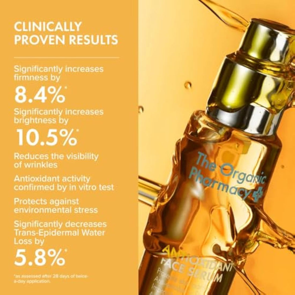 The Organic Pharmacy Antioxidant Face Serum – Firming Anti-Wrinkle Oil