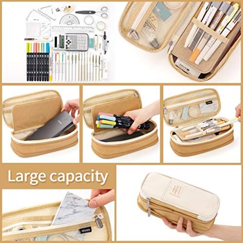 EASTHILL Large Capacity Pencil Case – High Storage Stationery Pouch