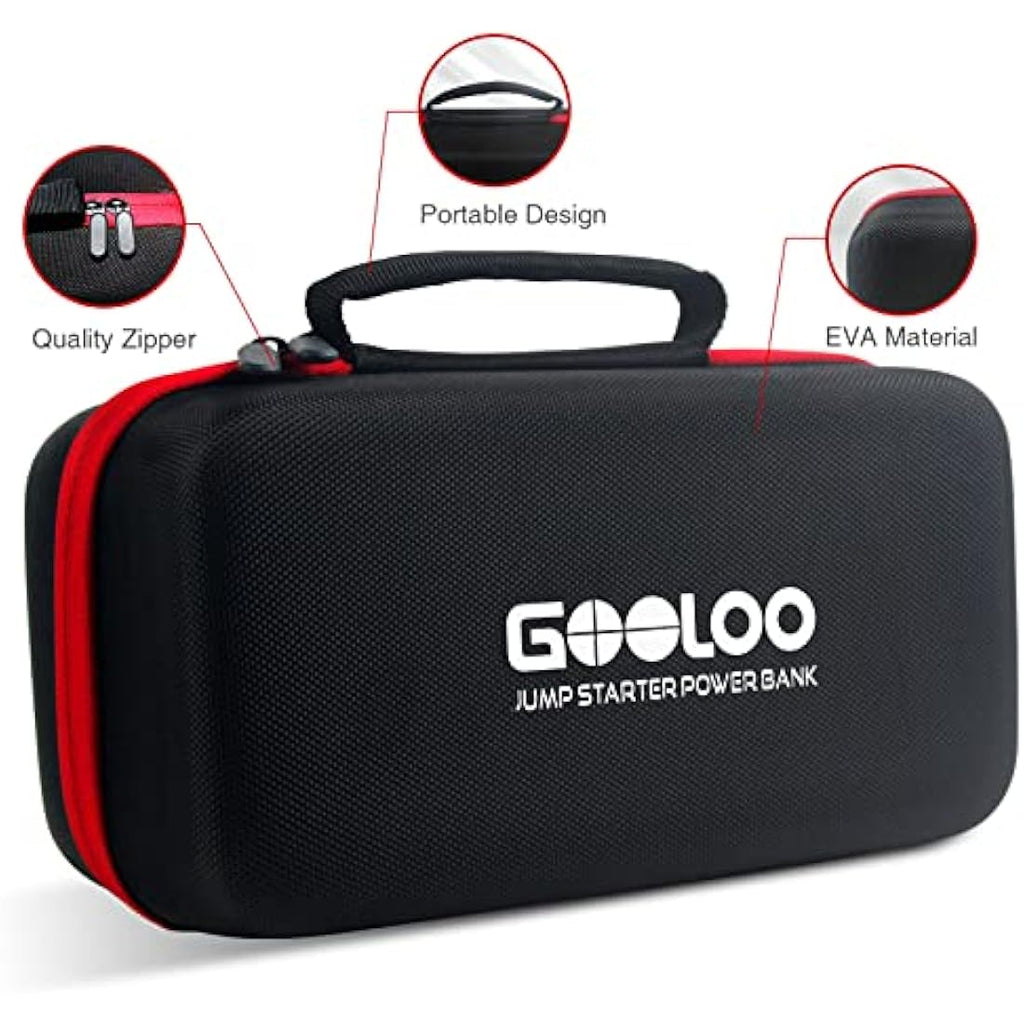GOOLOO Jump Starter EVA Case | Hard Storage Bag for GP3000 GT4000