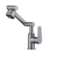 ImiiHO 027 Swivel Basin Faucet | Brushed Stainless Steel - Grey