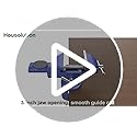 Housolution 3 Inch Universal Table Vise | 360° Swivel Bench Clamp