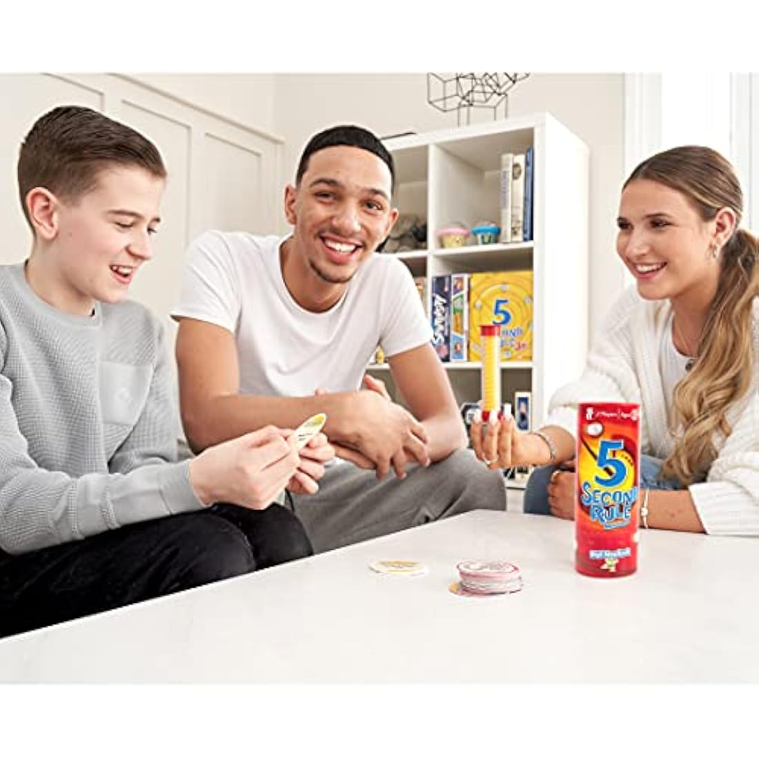 PlayMonster 5 Second Rule Mini – Fast-Paced Family Card Game for Ages 8+