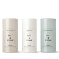 SALT & STONE Aluminum-Free Deodorant Trio Set – 48-Hour Protection