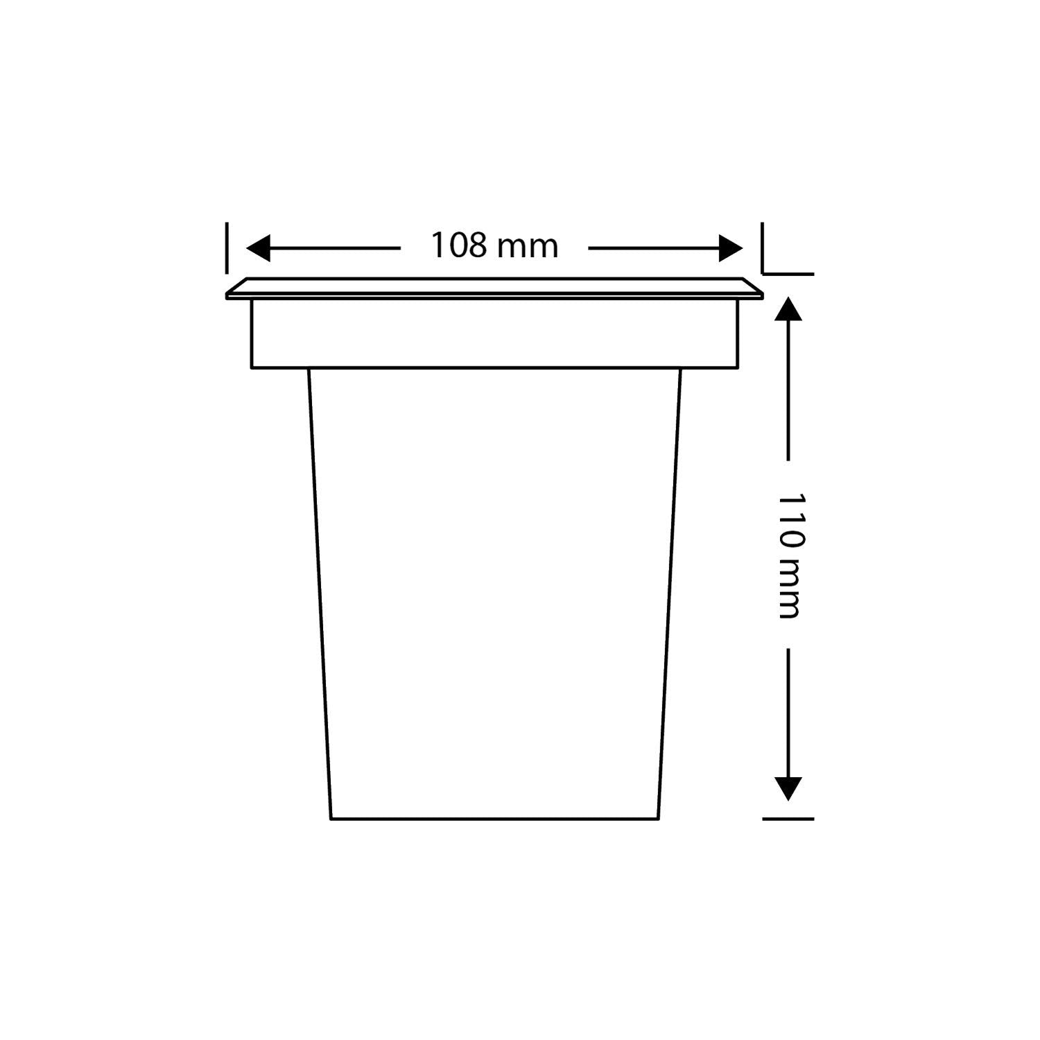ledscom.de BOLI Ground Recessed Light - 6 Pcs IP67 Stainless Steel GU10