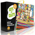 FunzBo Arts and Crafts Kit for Kids – 4000+ Pcs DIY Creative Activity Set