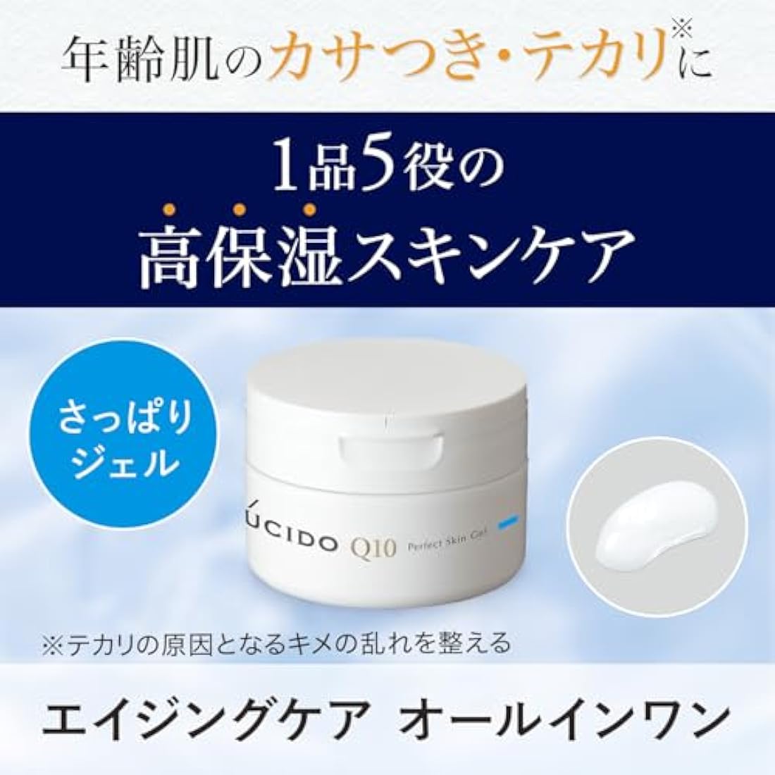 Lucido Q10 Perfect Skin Gel – Anti-Aging Facial Moisturizer, 90g