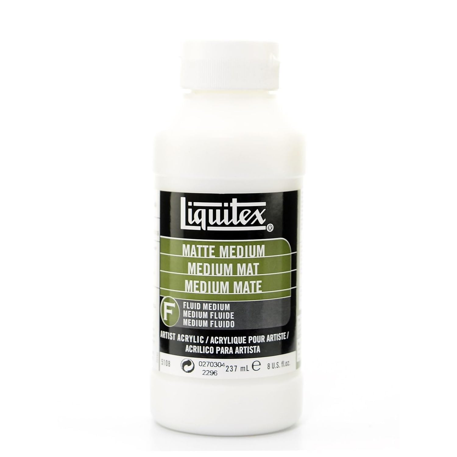 Liquitex Professional Matte Fluid Medium for Acrylic Paint – 237 ml