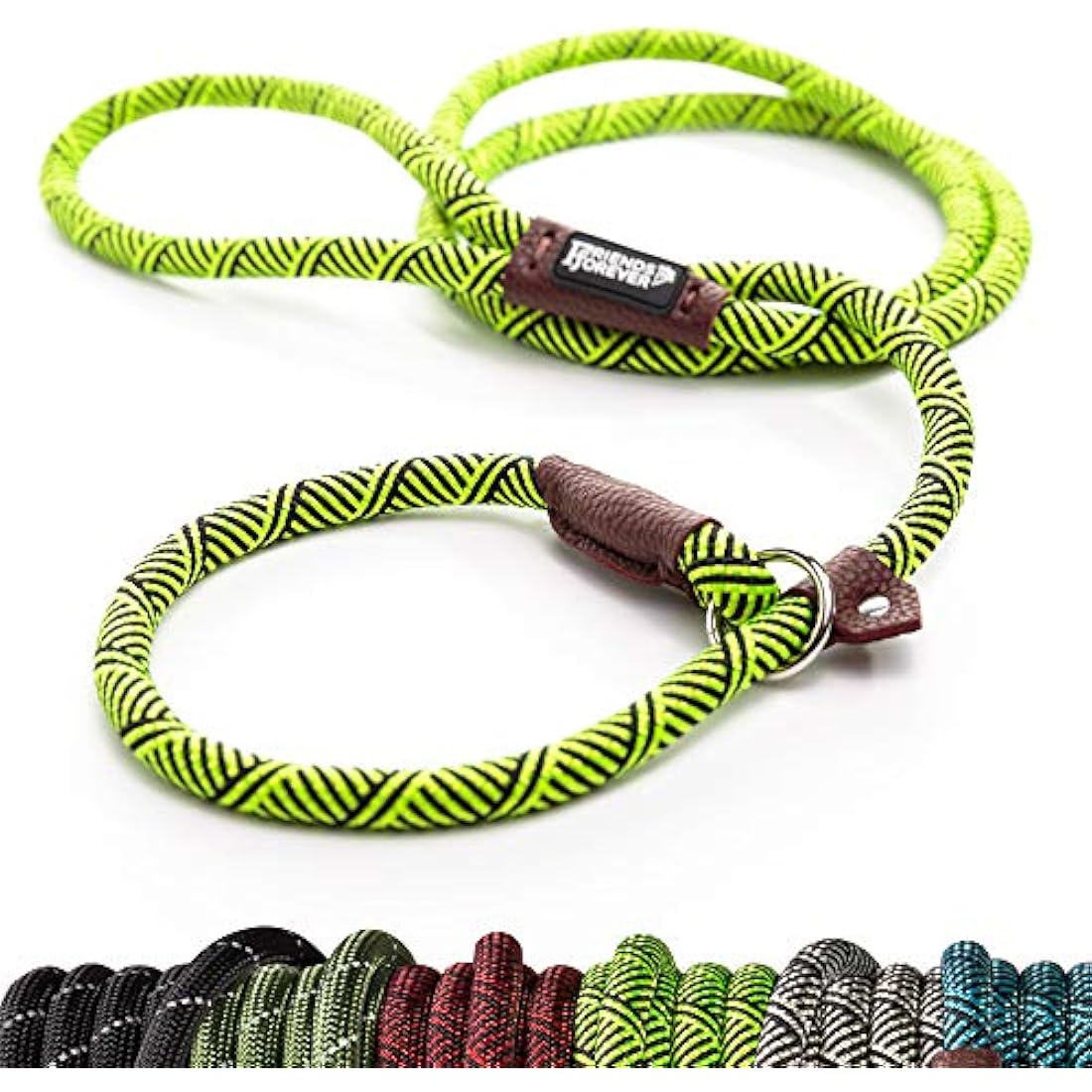 Reflective Dog Rope Leash – Durable Heavy Duty Slip Lead, 6ft