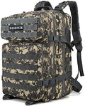 Doshwin 40L Military Tactical Backpack | Molle Camo Hiking Rucksack