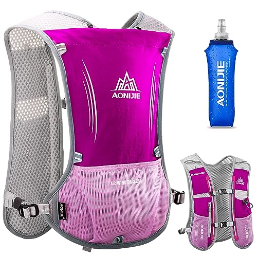 HINATAA Lightweight Running Hydration Vest | 5L Breathable Hiking Pack